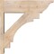 Ekena Millwork Merced Smooth Traditional Outlooker, Douglas Fir, 7 1/2"W x 24"D x 24"H OUT08X24X24MRC01SDF - alternate 3